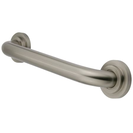 Manhattan Contemporary Grab Bar, 20-13/16" L, Brass, Brushed Nickel DR414188